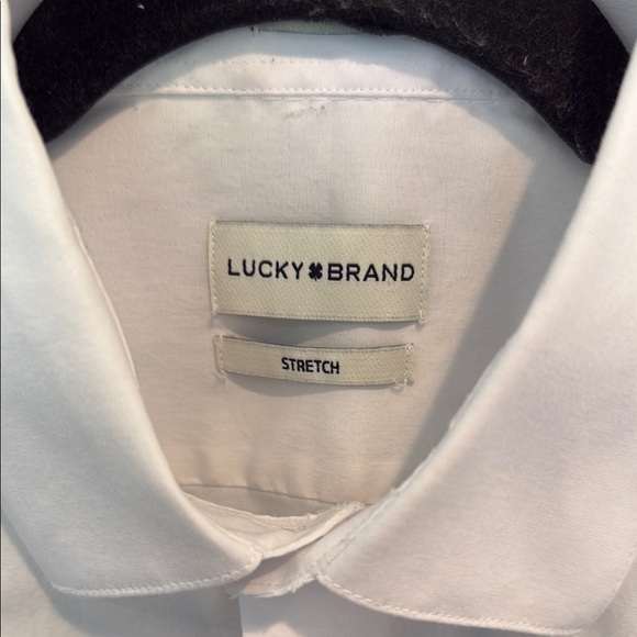 Lucky Brand Classic White Dress Shirt - Picture 2 of 3